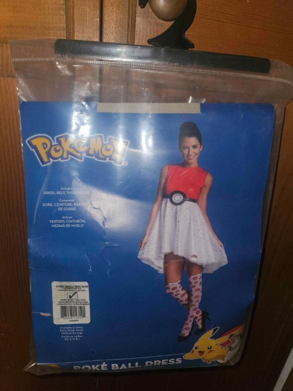 Women's Pokeball Costume XS
